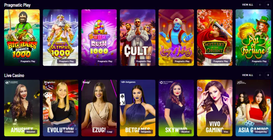 Vegaz casino app